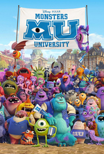 Poster for Monsters University