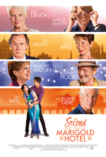 Poster for The Second Best Exotic Marigold Hotel