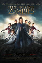 Poster for Pride and Prejudice and Zombies