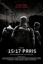 Poster for The 15:17 to Paris