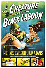 Poster for Creature from the Black Lagoon