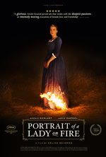 Poster for Portrait of a Lady on Fire (Portrait de la jeune fille en feu)