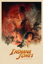 Poster for Indiana Jones and the Dial of Destiny